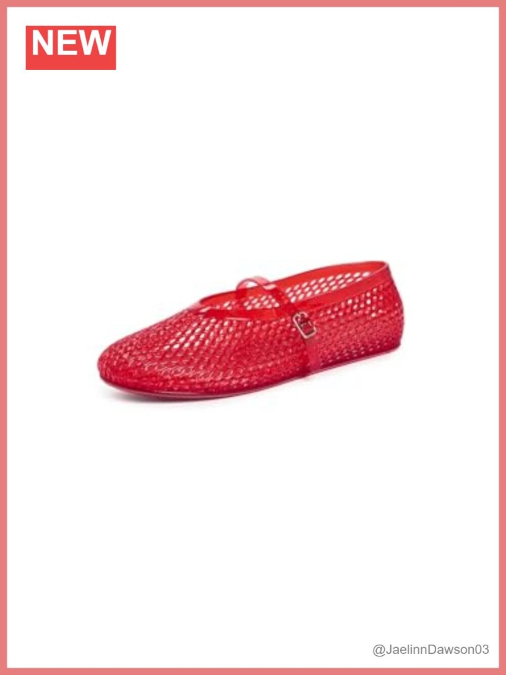 Women's Classy Jelly Flats Adjustable Buckle Strap Cushioned Faux Leather